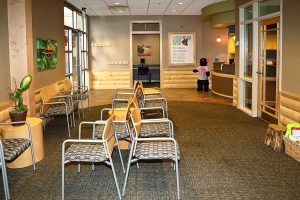 Lincoln Pediatric Dentistry East Office - patient seating