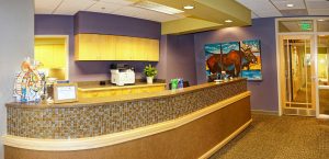 Lincoln Pediatric Dentistry East Office - front desk